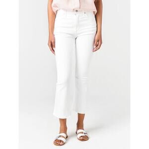 Citizens of Humanity Demy Crop Flare Jeans Unveil White 27